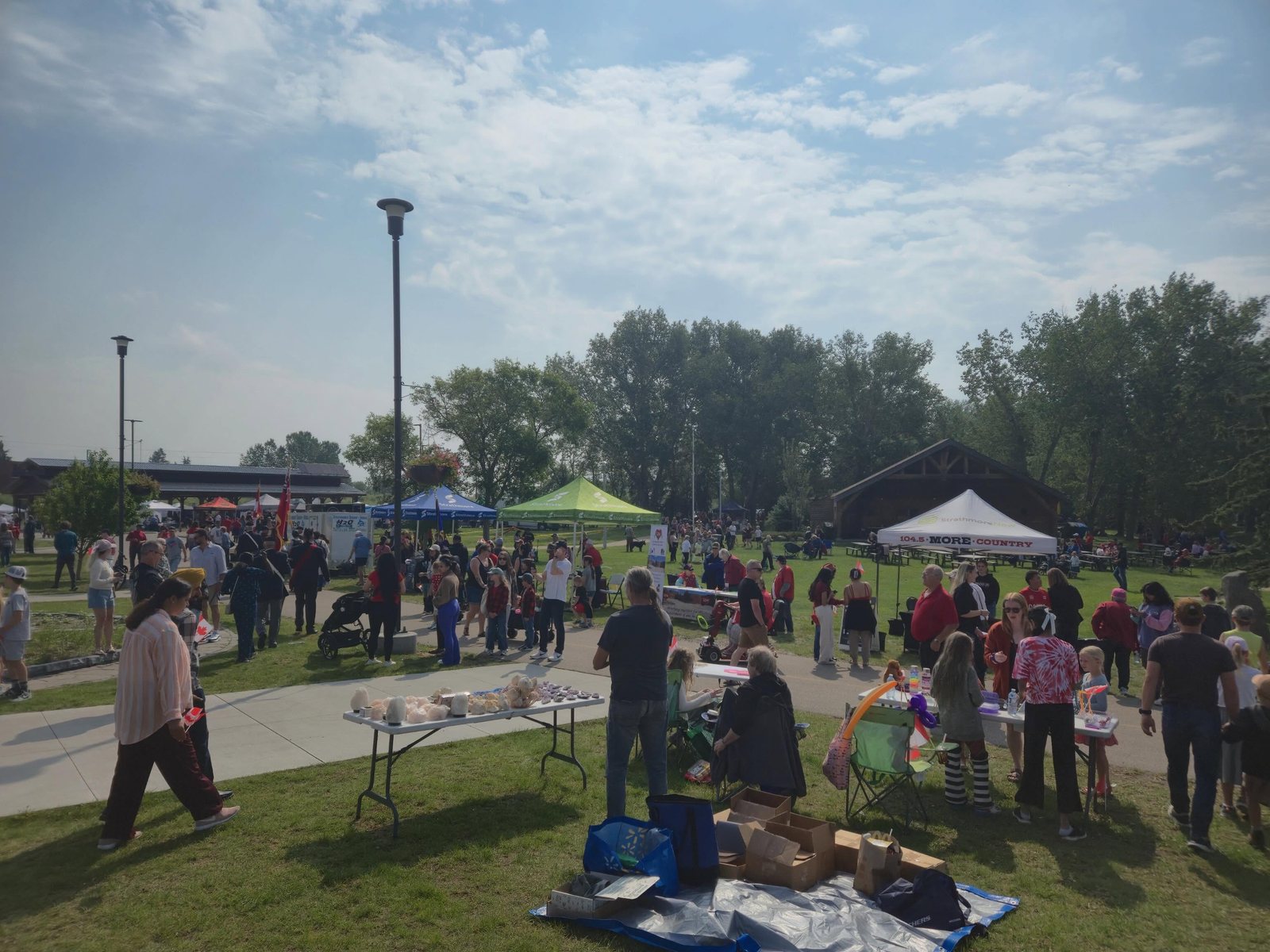 Canada Day celebration in Strathmore