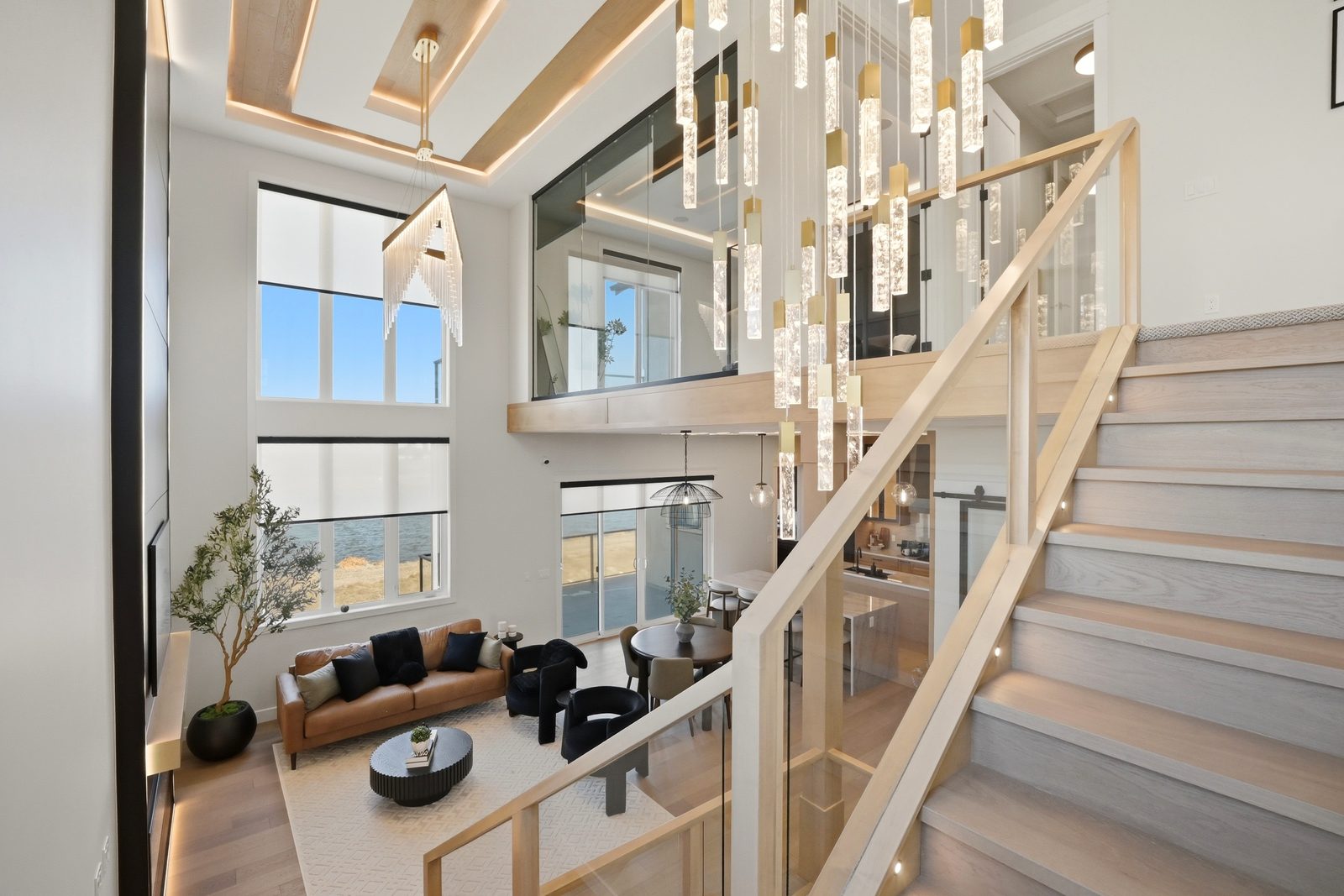 Two-storey great room
