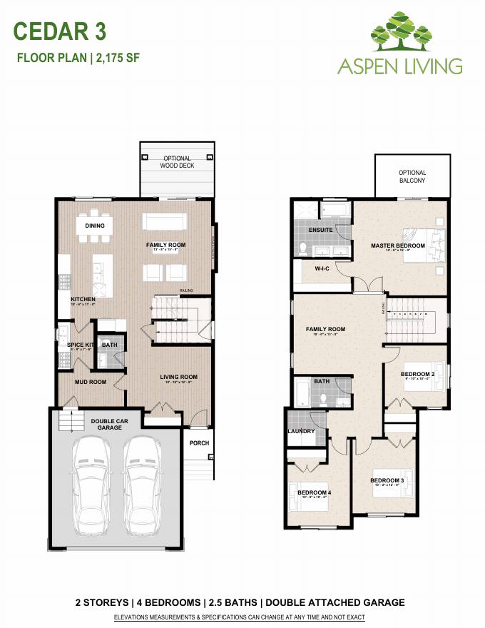 Cedar 3 floor plan