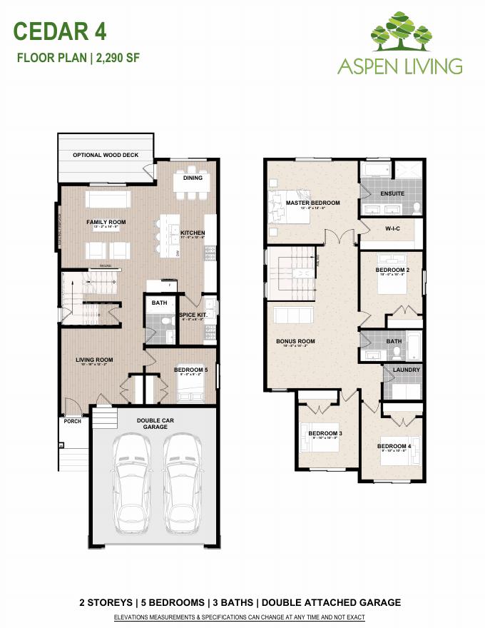 Cedar 4 floor plan