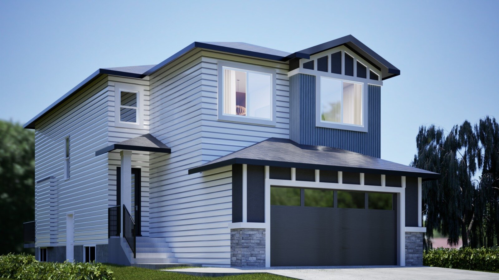 Quick possession home rendering