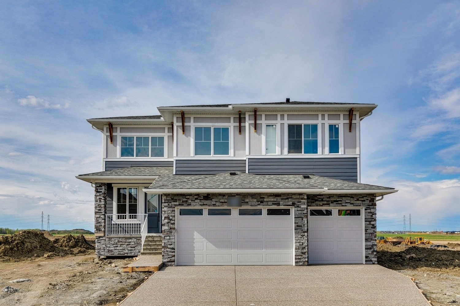Estate home built by Aspen Living in Waterford Estates, Chestermere